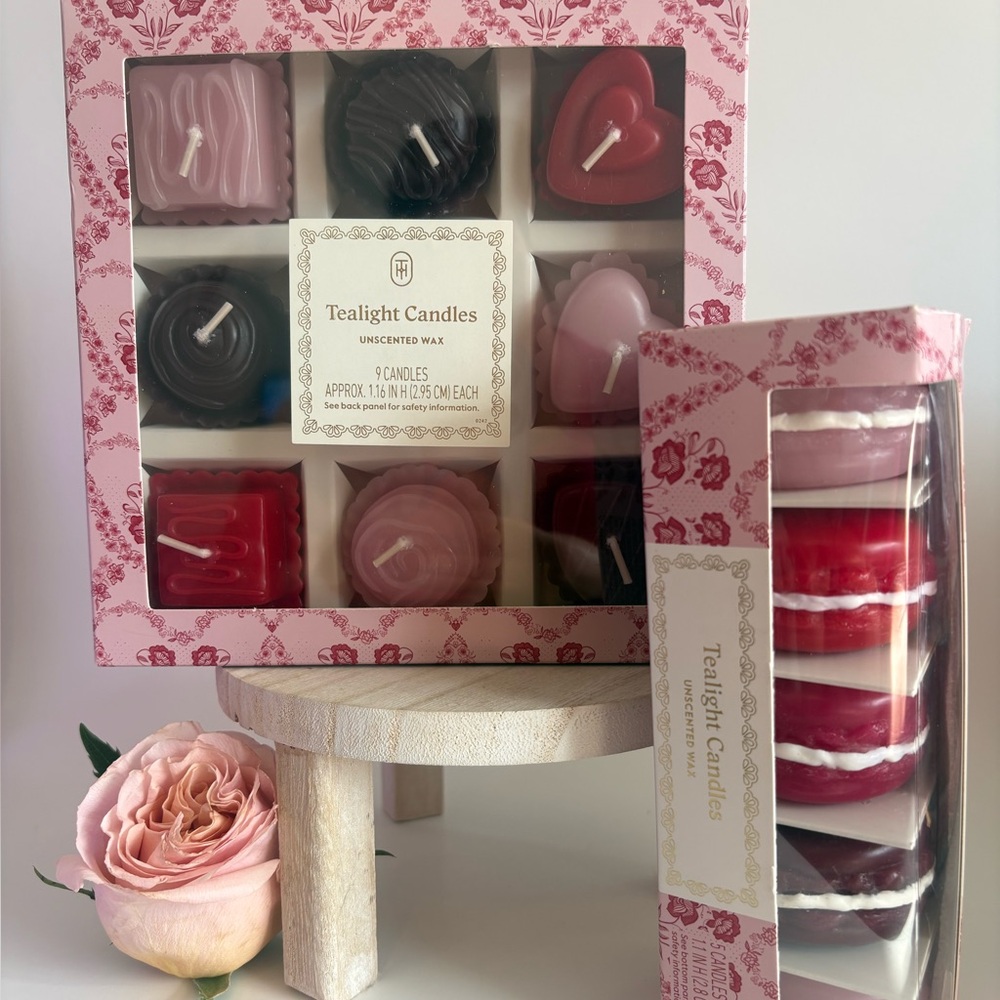 Set - Pink, Red, Black
